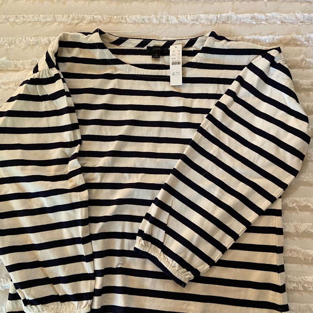 NWT J.Crew Mariner cloth top